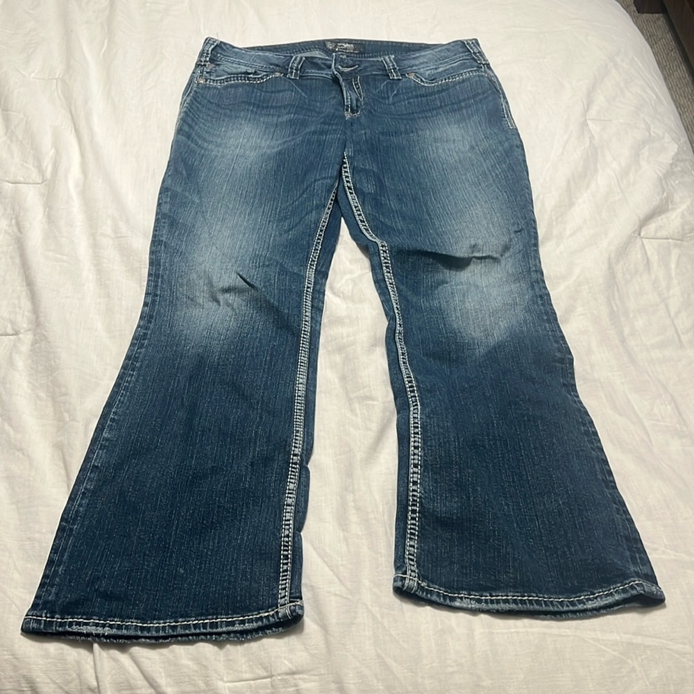 Silver jeans mid rise